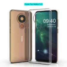 Image of Case Cover Shockproof Protective Slim Thin TPU Gel For Nokia 5.3