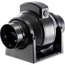 Image of Manrose MF100T In-Line Extractor Fan with Timer 100mm, 4-inch