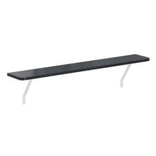 Image of Radiator Shelf - MDF Wooden No Drill Over Radiator Shelves with Brackets