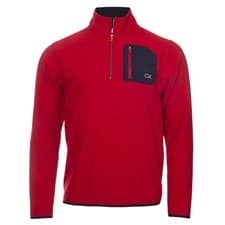 Image of Calvin Klein Mens Planet Fleece Half Zip - 7 Colours