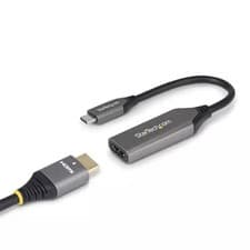Image of StarTech 112B-USBC-HDMI21 video cable adapter 0.2 m USB Type-C HDMI Type A (S...