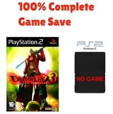 Image of Devil May Cry 3 PAL (1999) Sony PS2 100% Complete Game Save Cheat PlayStation 2