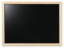 Image of Chalk/Black Board - Memo/Notice/Planner Board - 60cm x 40cm