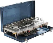Image of Campingaz Camping Chef DLX Stainless Infrared Outdoor Cooking Stove & Grill