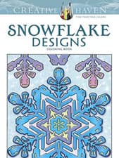 Image of Creative Haven Snowflake Designs Coloring Book (Creativ - Paperback NEW A. G. Sm
