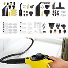Image of Steam Cleaner Brush Set for Kärcher SC1 SC2 SC4 SC5 Mop Cover Cloth Ersa