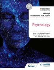 Image of Cambridge International AS & A Level Psychology - 9781398353008