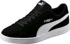 Image of PUMA Smash 3.0 Low Suede Trainers. Black/White (BRAND NEW) with ORIGINAL BOX