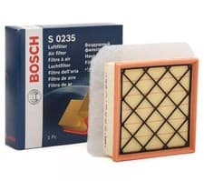 Image of Genuine Bosch F026400235 Air Filter Fits Opel Meriva B Vauxhall Meriva Mk2 S0235