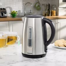 Image of Daewoo SDA2733GE Edinburgh 1.7L 3kW Brushed Stainless Steel Kettle Rapid Boil