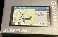 Image of Garmin DriveSmart 55 5.5" GPS System with Real-Time Traffic - 010-02037-12