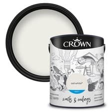 Image of CROWN WALLS AND CEILINGS MATT SAIL WHITE 5L