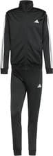 Image of Adidas Primegreen Essentials 3-Stripes Mens Tracksuit Black/White Size UK M NEW