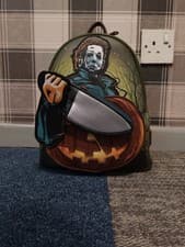 Image of Loungefly Mini Backpack And Detachable Coin Purse, Bnwt, Gitd, Halloween