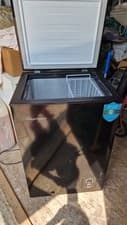 Image of Fridgemaster MCF96EB Free Standing 95 Litres Chest Freezer Black E