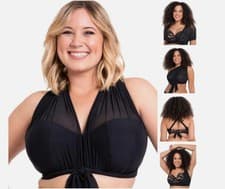 Image of Curvy Kate Wrapsody Bikini Top Multiway Wired Bandeau Womens Swimwear 34GG