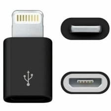 Image of Micro USB To 8Pin Charger Adapter, USB To Lighting Convertor For Apple iPhone