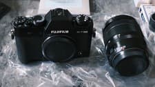 Image of Fujifilm X-T30 II Mirrorless Camera Black with 18-55mm Lens Only20 ShutCount