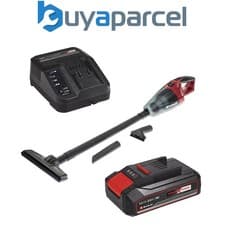 Image of Einhell 18v Cordless Vacuum Cleaner Handheld Vac TE-VC 18 + 2.5AH Charging Kit