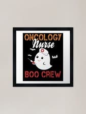Image of Oncology Boo Boo Crew Framed Art Pr Framed Wall Art Poster Canvas Print Picture
