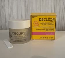 Image of Decleor Aromessence Rose d'Orient Soothing Comfort Night Face Balm 15ml NEW