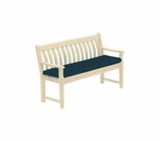 Image of Outdoor Waterproof Bench Cushion Pad – Garden Seat for 2 3 & 4 Seater Furniture