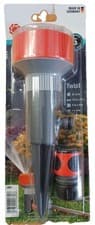 Image of Gardena Sprinkler 4 Pattern Twist Garden Sprinkler Including Hose Stop 2068 New