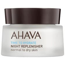 Image of Ahava Time to Hydrate Night Replenisher Normal to Dry Skin 50ml
