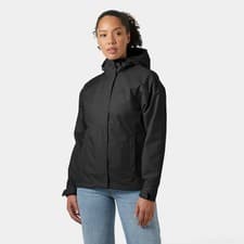Image of Helly Hansen Women's Seven J Rain Jacket Black - Size Small