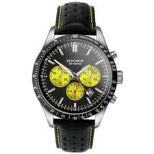 Image of Sekonda Gents Velocity Chronograph Watch RRP £89.99 Model 30068.205