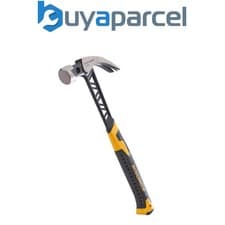 Image of Roughneck 20oz Claw Hammer Gorilla V-Series 567g 250mm Cushion Grip ROU11010