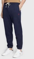 Image of Polo Ralph Lauren Stretch Sweat Pants Navy Drawstring Cotton Elastic NEW Joggers