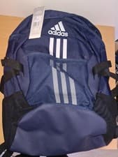 Image of Adidas Tiro BP GH 7260 Navy White Hiking Trekking School Backbag - Large