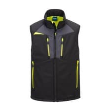 Image of Portwest DX4 Softshell Bodywarmer (3L) Breathable Durable Reflective DX476