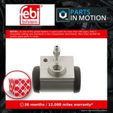 Image of Wheel Cylinder fits CITROEN C3 Rear 1.2 1.6 1.5D 1.6D 2016 on Brake 1607138880