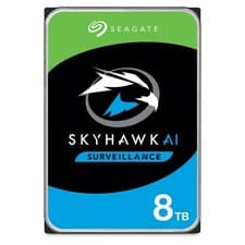 Image of Seagate SkyHawk Surveillance AI 8TB 3.5" 7200RPM 256MB Cache SATA III Internal H
