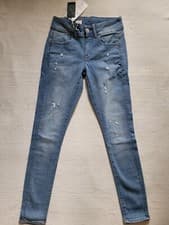 Image of G-Star Lynn Mid Waist Super Skinny Jeans Lt Aged BNWT