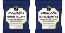 Image of Jakemans Menthol & Eucalyptus Menthol Sweets 73g – Pack of 2 - Throat Lozenges