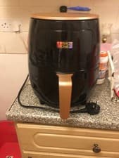 Image of Air fryer, Living and Home, Black/Gold, New, Perfect Condition, Looks beautiful.