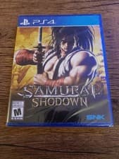 Image of PS4 Samurai Shodown Brand New Sealed PlayStation 4 SNK