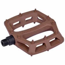 Image of DMR - V6 Plastic Pedal - Cro-Mo Axle - Earth Brown