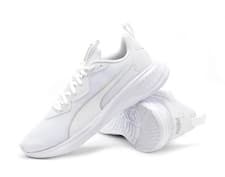 Image of Puma Incinerate Mens Trainers White/White Sneakers 376288 03 Fitness Running