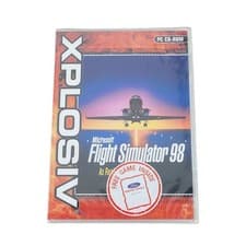 Image of Microsoft Flight Simulator 98 PC Game & Ford Racing 2001 - New & Sealed