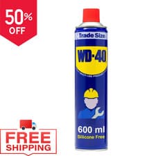 Image of WD-40 Multi-Use Product Original Spray Can Lubricant 600ml Trade Size