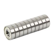 Image of 10 Pack 607ZZ Deep Groove Ball Bearing Double Shield 80017 - 7mm x 19mm x 6mm