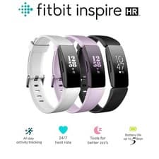 Image of Fitbit Inspire HR Fitness Health Smartwatch Heart Rate Monitor Activity Tracker