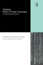 Image of Teaching Modern Foreign Languages at Advanced Level by Norbert Pachler NEW