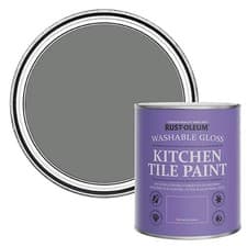Image of Rust-Oleum Kitchen Tile Paint Gloss 750ml Various Colours