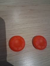Image of Red Silicone Fumb Grips for Ps5 Controller