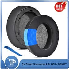 Image of 1Pair Cooling Ice-Gel Ear Pads Cushion Cover for Anker Soundcore Life Q30/Q35 BT